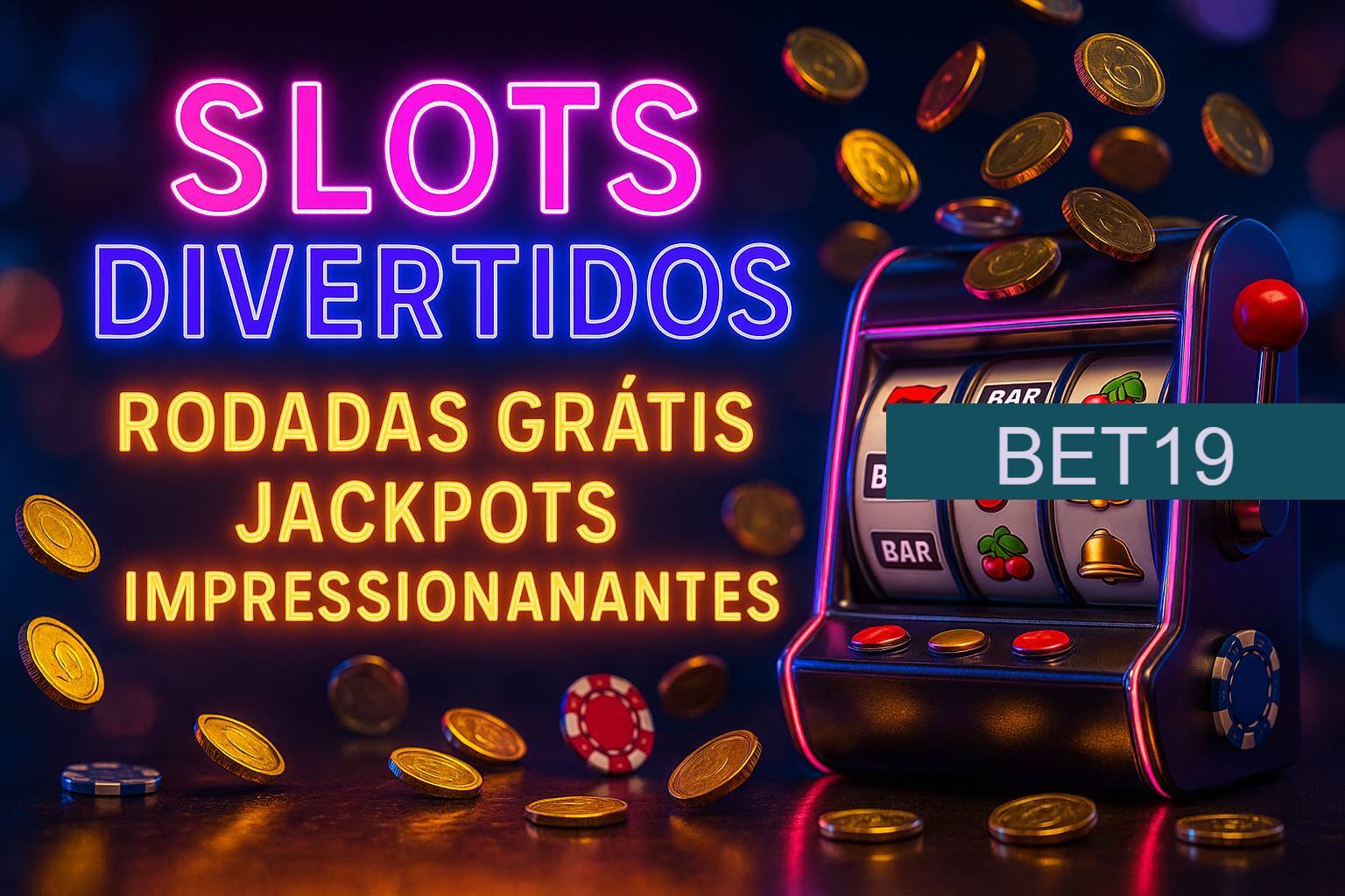 Diversos jogos de caça-níqueis